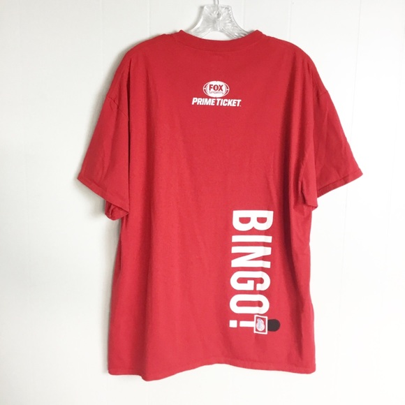 Clippers Red Basketball Tee Shirt Red Size XL - Picture 4 of 5